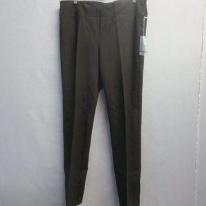 INSIGHT NEW YORK LADIES OLIVE CASUAL PULL ON PANT - US LADIES SIZE 14